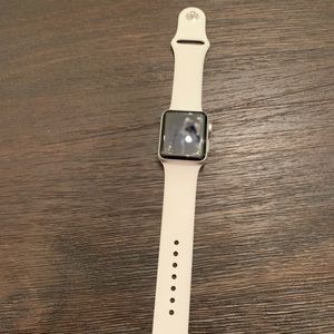 This is a Apple Watch series 3 barley worn.